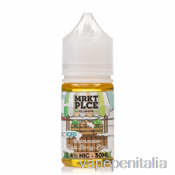 Penna Vape Ghiaccio Anguria Hula Berry Lime - Sali Mrkt - 30ml 48mg